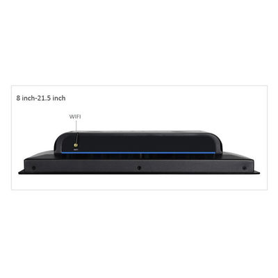 All In One Fanless Embedded Industrial Computer J1900 Outdoor Kiosk Touch Panel Pc 2 COM 17 Inch