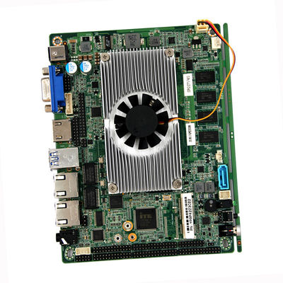 Industrial X86 3.5 Inch Motherboard 2LAN 8USB 4GB Ram 6COM Apollo Lake Pentium N4200
