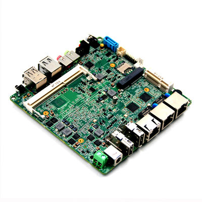 J1900 NANO Itx Mini Desktop Mainboard RJ45 Com Console 2 LAN HDMI DP Display
