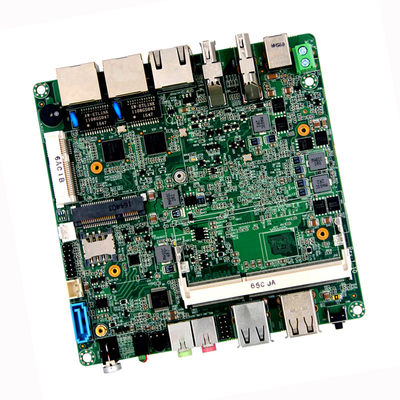 J1900 NANO Itx Mini Desktop Mainboard RJ45 Com Console 2 LAN HDMI DP Display